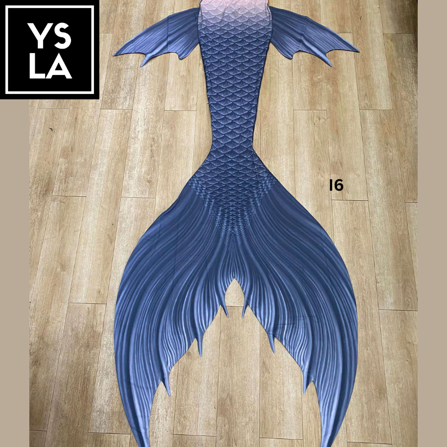 Adult Swimming Beachwear Mermaid Skin Tail with Bra Top