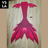 Adult Swimming Beachwear Mermaid Skin Tail with Bra Top
