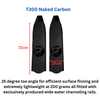Penetrator T300x Long Fins with Forza Foot Pocket