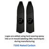 Penetrator T300x Long Fins with Forza Foot Pocket