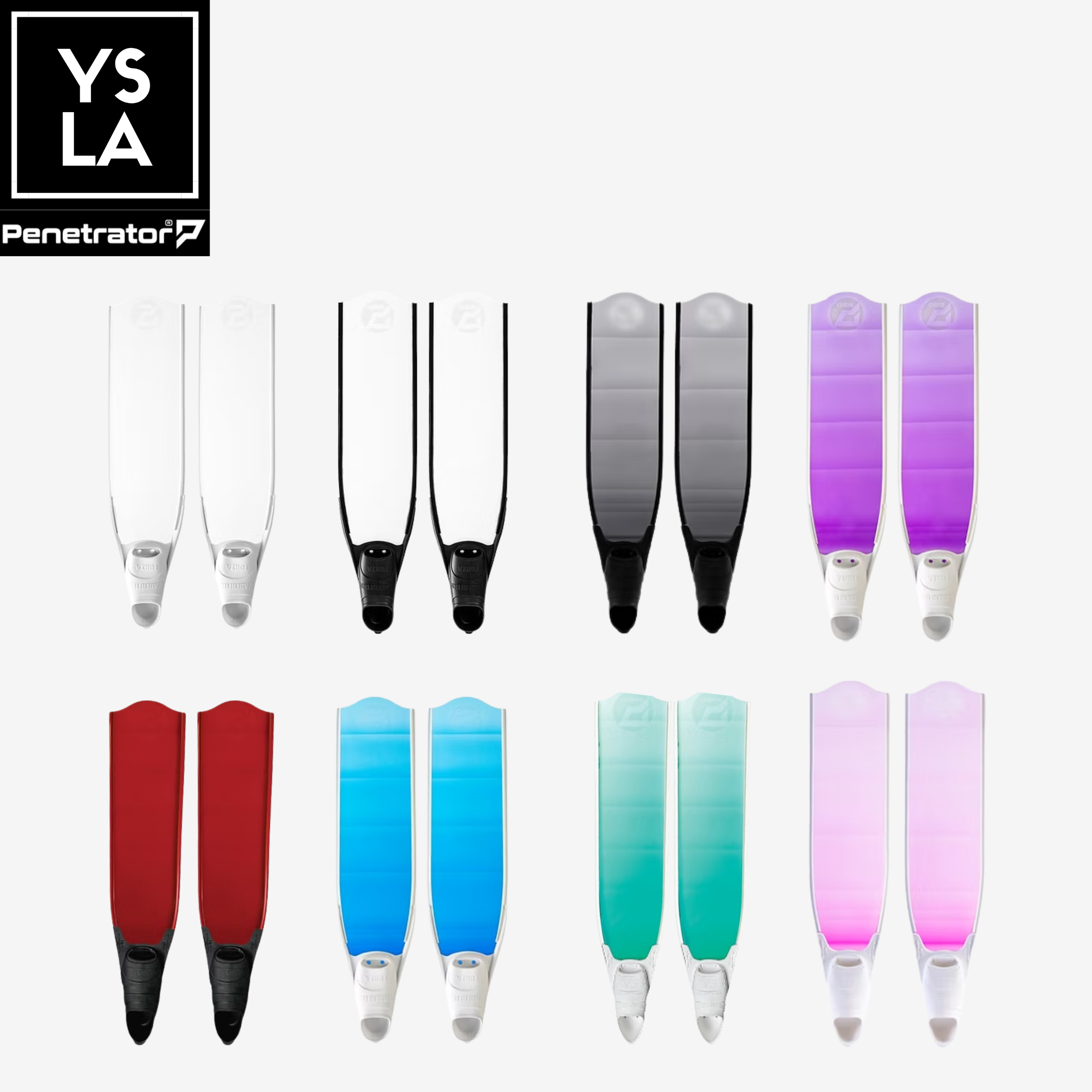 Penetrator Ghost Long Fins with Forza Foot Pocket