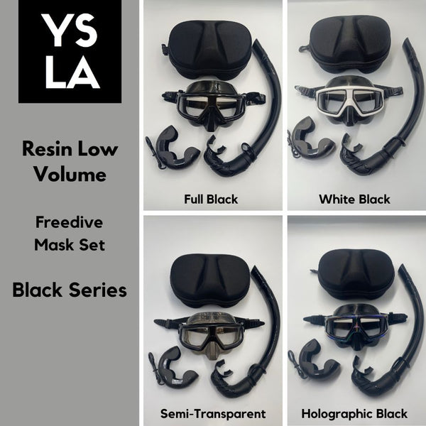 Resin Plastic Lens Low Volume Freedive Mask Set – Ysla Freediver Shop
