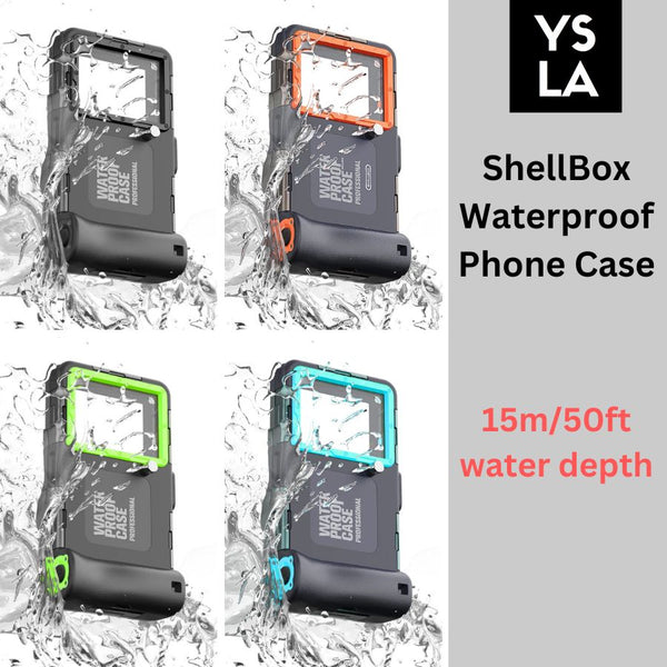 Cell Phone Best Waterproof Iphone Case For Snorkeling Shellbox