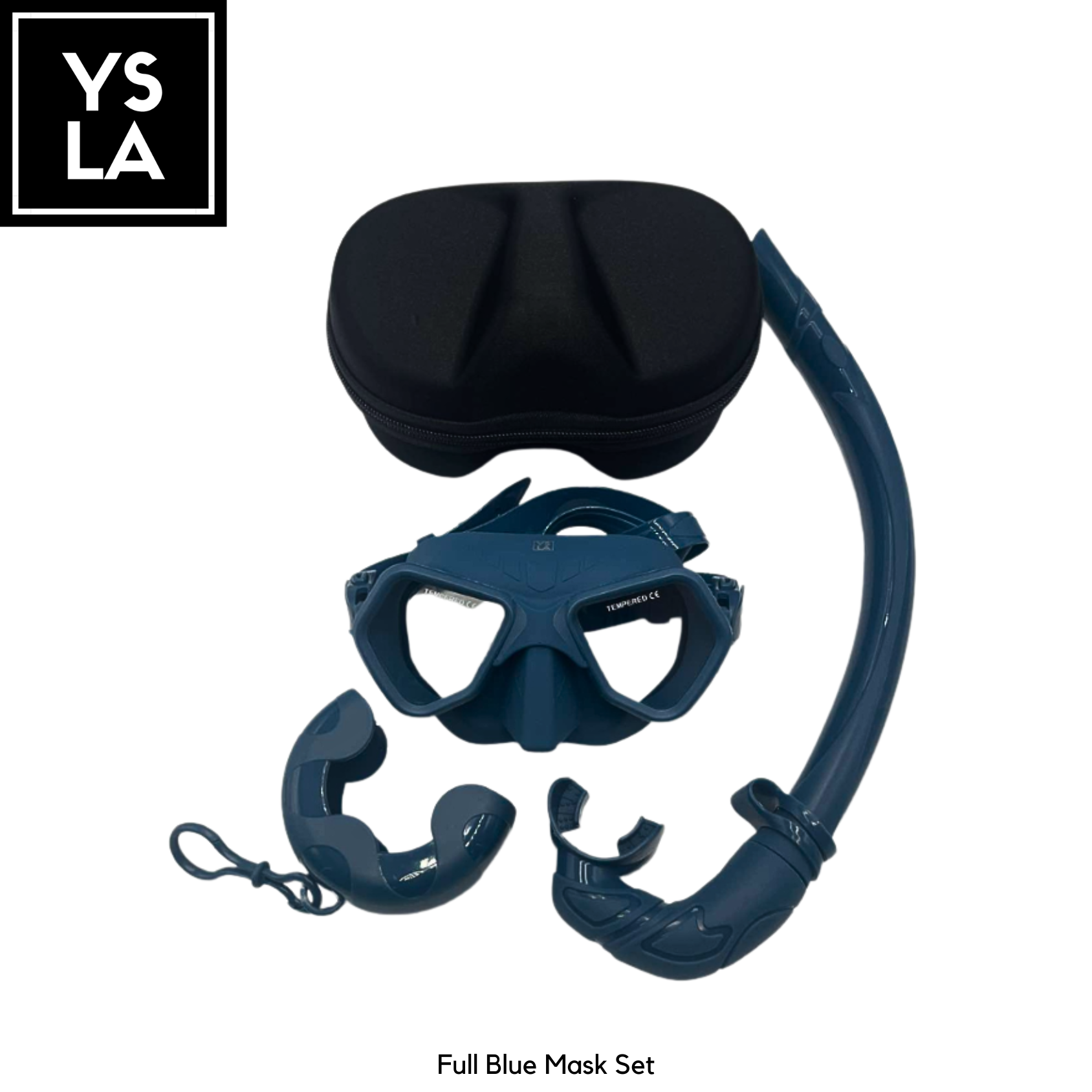 Wolf 65cc Ultra Low Volume Mask Tempered Glass Freedive Mask Set