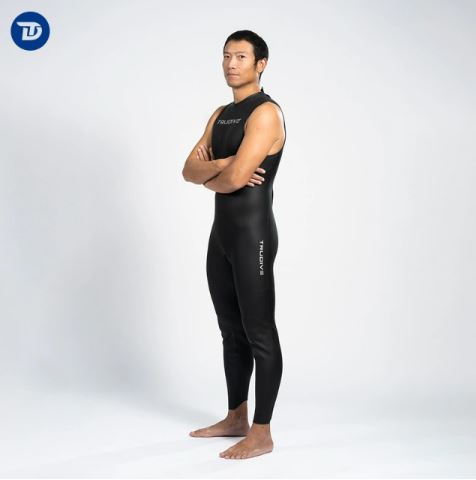 TruDive Wetsuit Men's sleeveless Jumpsuit Classic 2mm