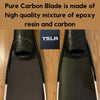 Medium Stiffness Leaderfins Pure Carbon Long Freedive Fins