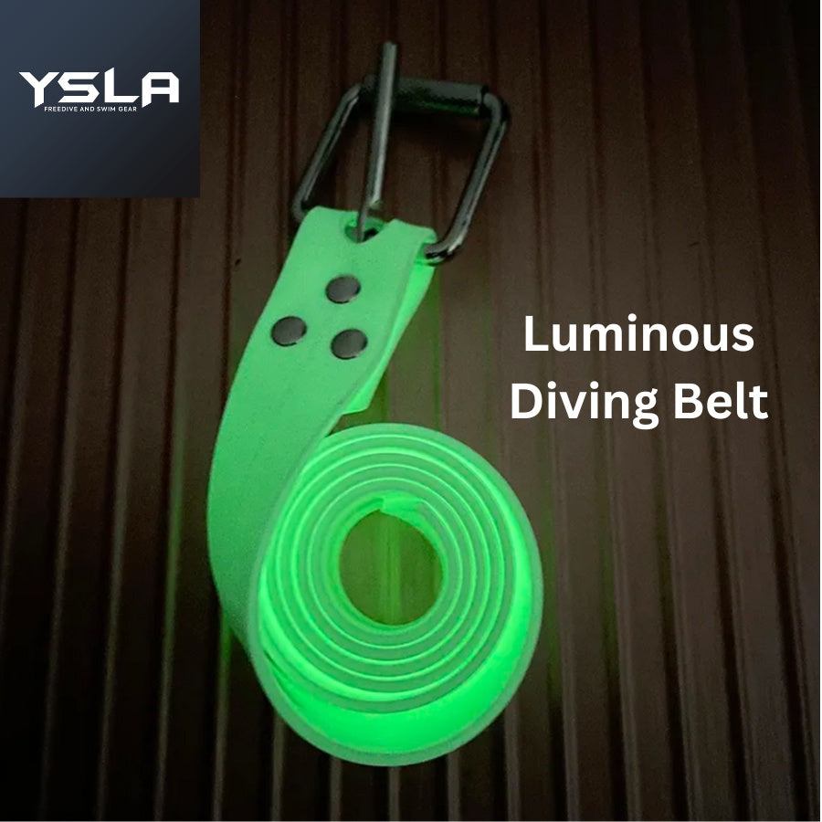 Luminous Weight Belt with stainless steel buckle for Freediving, Scuba ...