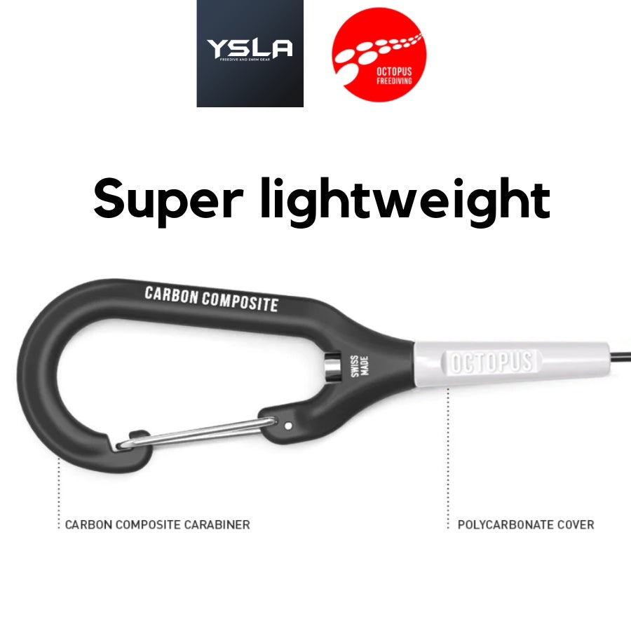 Octopus Lanyard Classic for Freediving 1.2 meter