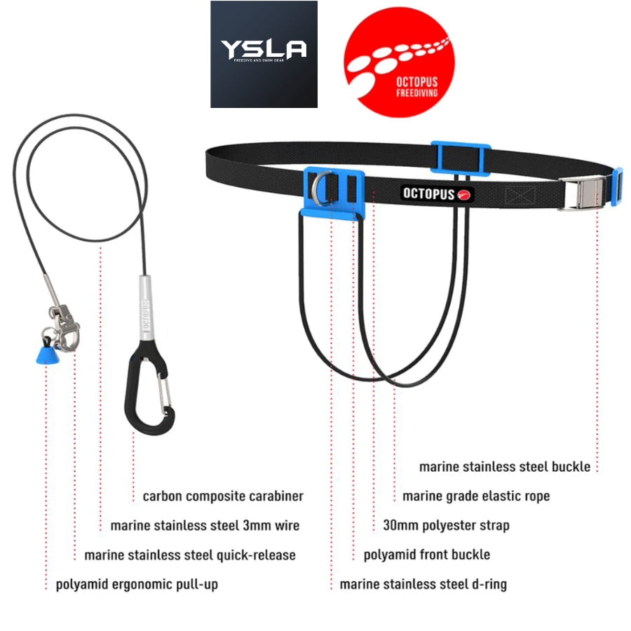 Octopus CNF Lanyard Set (Lanyard and Belt) 100cm